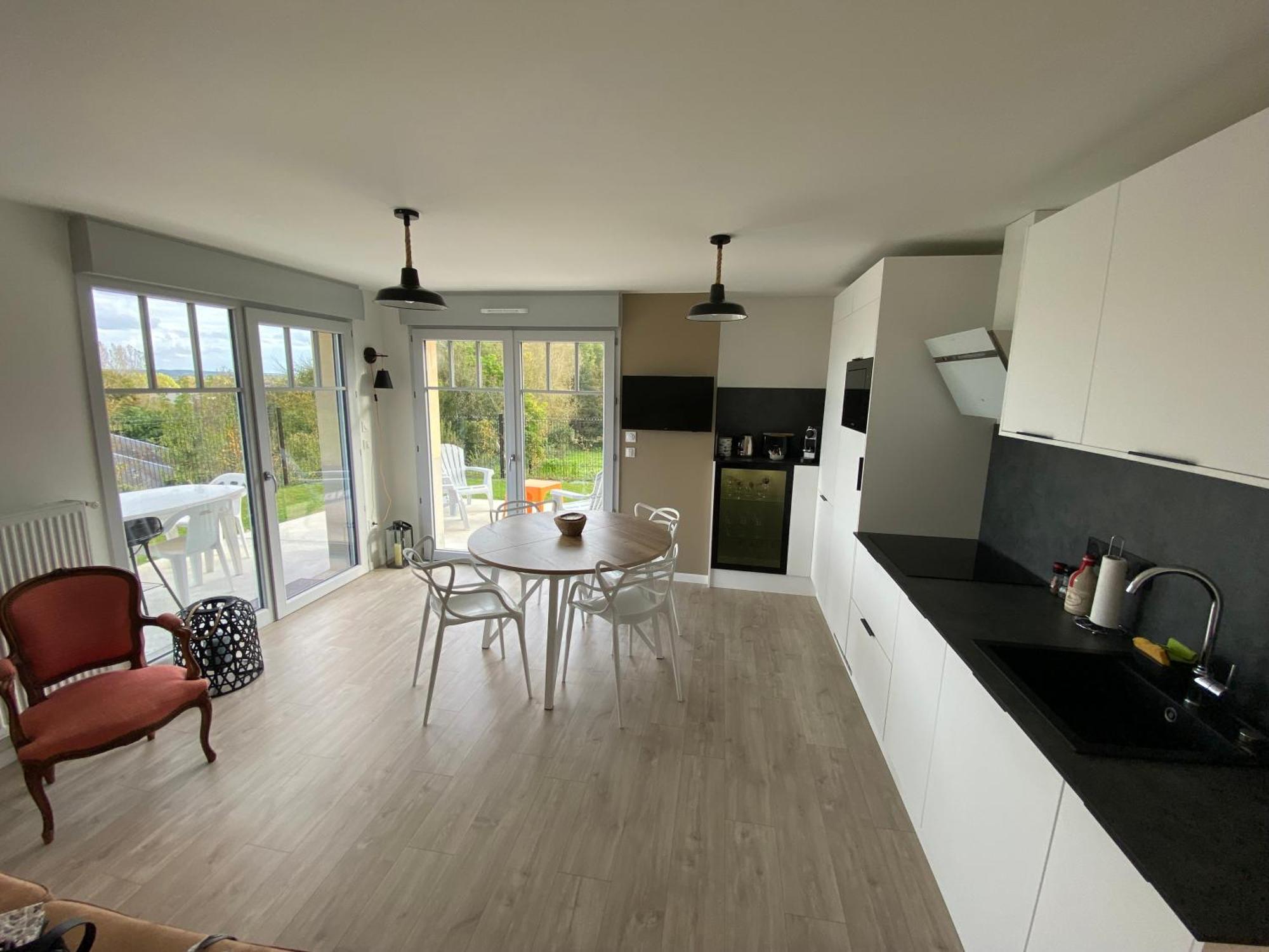 Апартаменты L'Olivier En Baie, T3 De Standing Avec Jardin, Vue Baie, Parking Prive Сен-Валери-сюр-Сомм Экстерьер фото
